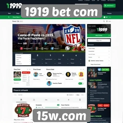 Novas funcionalidades do site 1919 bet com